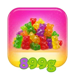 899g